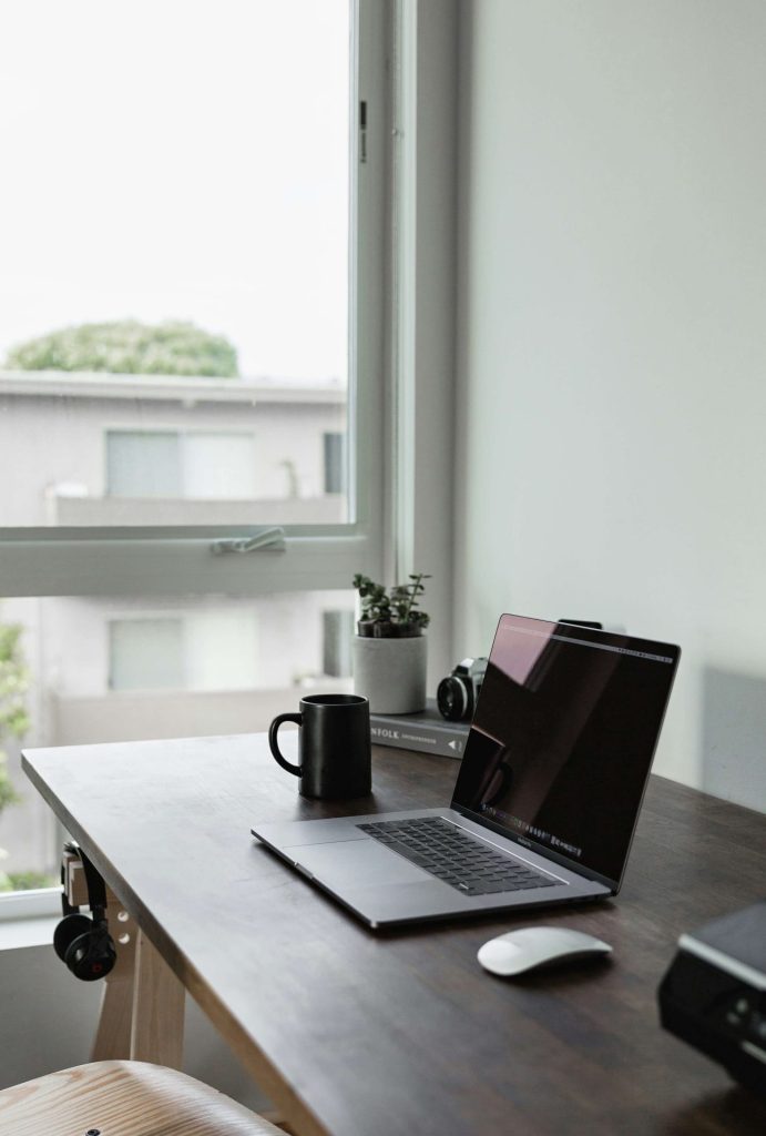 office desk | online therapy in parkland, fl | depression counseling in parkland, fl | grief counseling | anxiety therapy | cognitive behavioral therapy | 33073 | 33067 | 33076 Image of an office desk holding a laptop, mug, and other office supplies. Discover how online therapy in Parkland, FL can help you cope with anxiety, depression, and more.